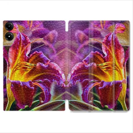 Coque Renforcée Pour Redmi Pad Pro 4G Fleur Lys Color