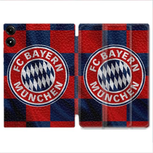 Coque Renforcée Pour Redmi Pad Pro 4G Foot Bayern Munich Carreaux