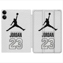 Coque Renforcée Pour Redmi Pad Pro 4G Jordan 23 Blanc