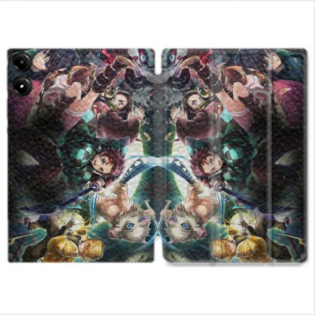 Coque Renforcée Pour Redmi Pad Pro 4G Manga Demon Slayer Groupe