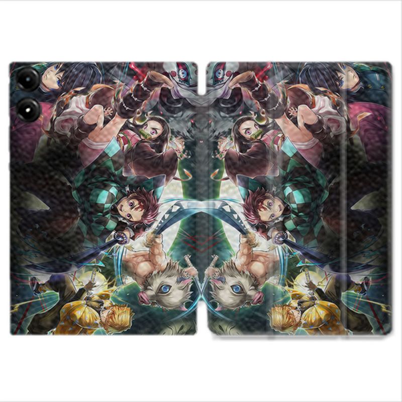 Coque Renforcée Pour Redmi Pad Pro 4G Manga Demon Slayer Groupe