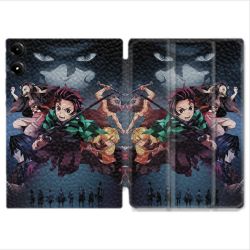 Coque Renforcée Pour Redmi Pad Pro 4G Manga Demon Slayer Noir