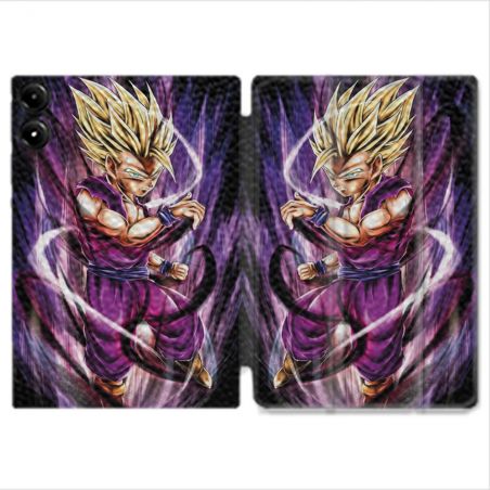 Coque Renforcée Pour Redmi Pad Pro 4G Manga Dragon Ball Sangohan Violet