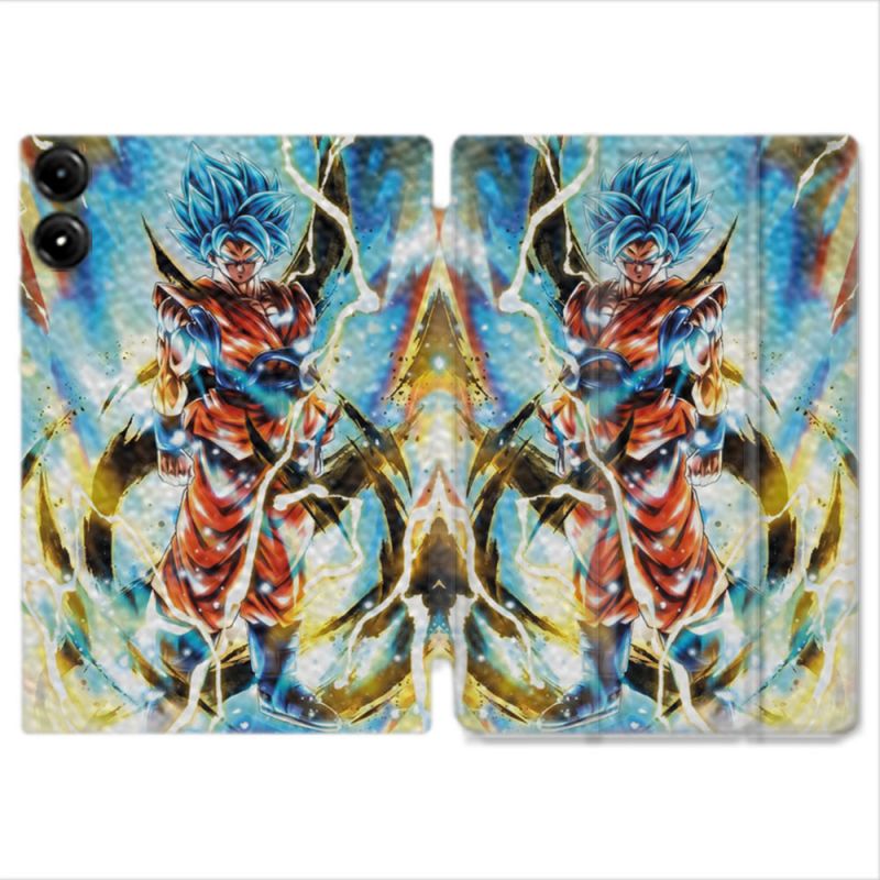 Coque Renforcée Pour Redmi Pad Pro 4G Manga Dragon Ball Sangoku Blanc