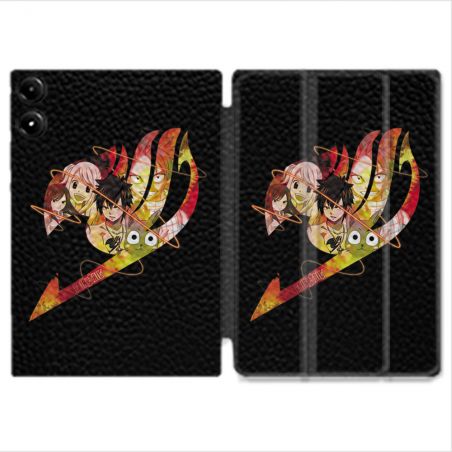 Coque Renforcée Pour Redmi Pad Pro 4G Manga Fairy Tail Logo Noir