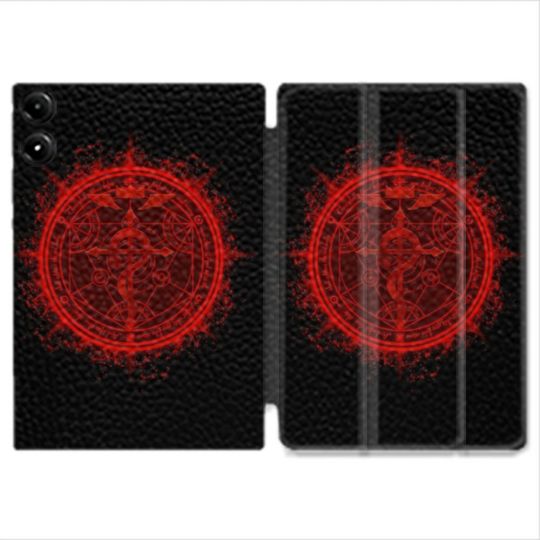 Coque Renforcée Pour Redmi Pad Pro 4G Manga Fullmetal Alchemist Logo