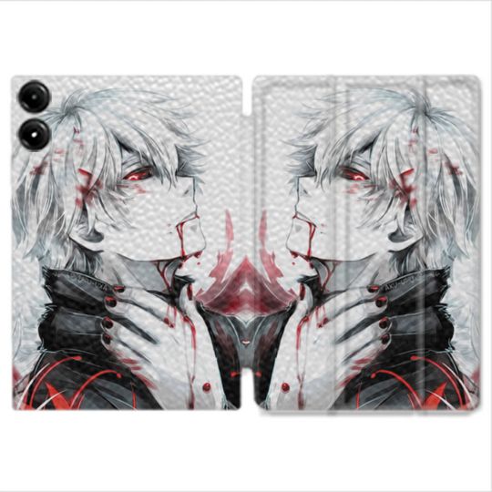 Coque Renforcée Pour Redmi Pad Pro 4G Manga Tokyo Ghoul Kaneki Blanc