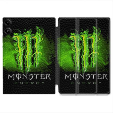 Coque Renforcée Pour Redmi Pad Pro 4G Monster Energy Vert