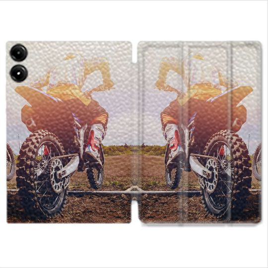 Coque Renforcée Pour Redmi Pad Pro 4G Moto Cross Soleil