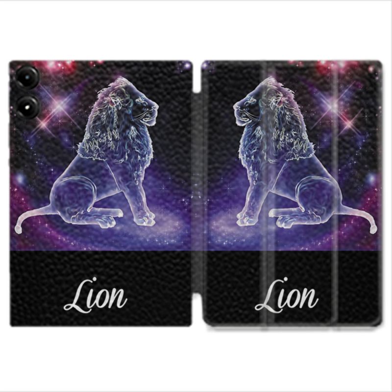 Coque Renforcée Pour Redmi Pad Pro 4G Signe Zodiaque 2 Lion