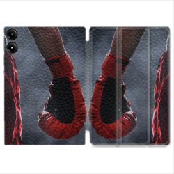 Coque Renforcée Pour Redmi Pad Pro 4G Sport Boxe Gant Rouge