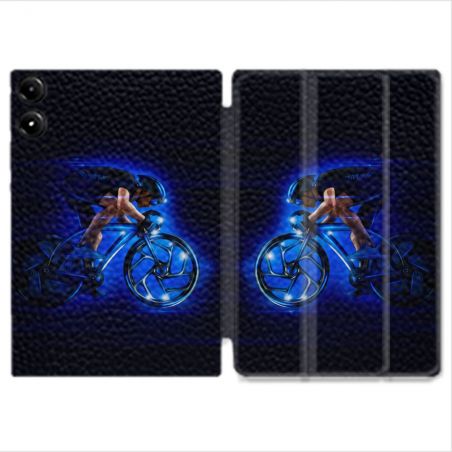 Coque Renforcée Pour Redmi Pad Pro 4G Sport Cyclisme Bleu