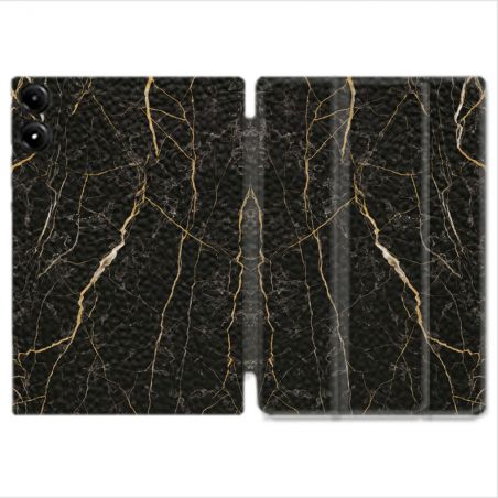 Coque Renforcée Pour Redmi Pad Pro 4G Texture Marbre Noir