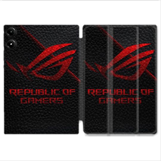 Coque Renforcée Pour Redmi Pad Pro 4G ROG Rouge