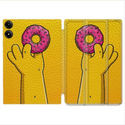 Coque Renforcée Pour Redmi Pad Pro 4G Simpson Donuts