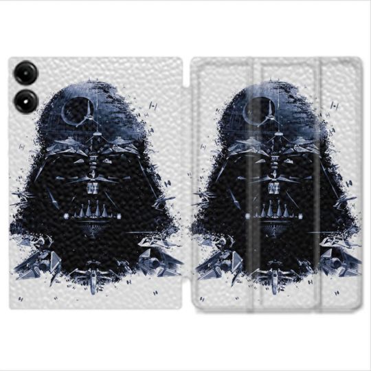 Coque Renforcée Pour Redmi Pad Pro 4G Star Wars - Dark Vador Blanc