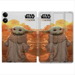 Coque Renforcée Pour Redmi Pad Pro 4G Star Wars - Yoda bebe soleil