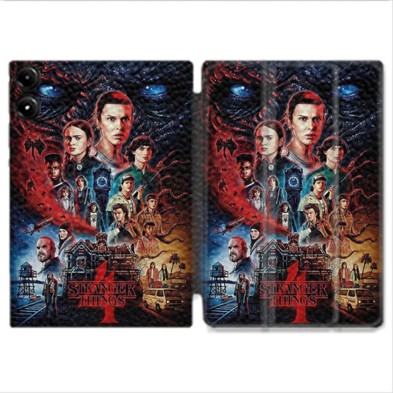 Coque Renforcée Pour Redmi Pad Pro 4G Stranger Things Affiche 4