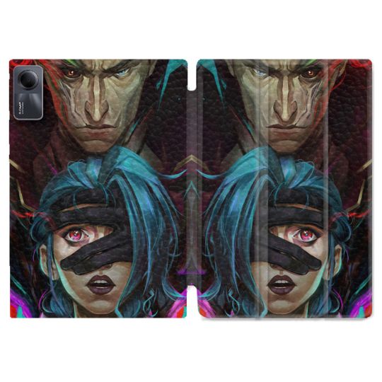 Coque Renforcée Pour Xiaomi Redmi Pad SE 11 Arcane Jinx Bleu