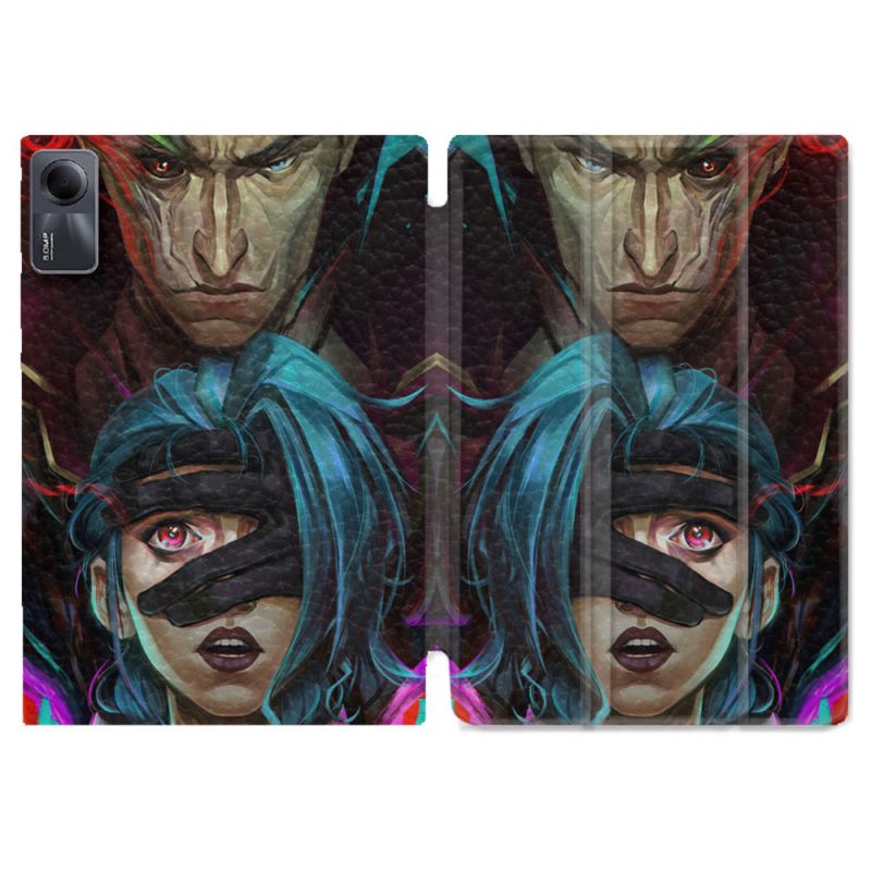 Coque Renforcée Pour Xiaomi Redmi Pad SE 11 Arcane Jinx Bleu