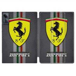 Coque Renforcée Pour Xiaomi Redmi Pad SE 11 Ferrari Carbone