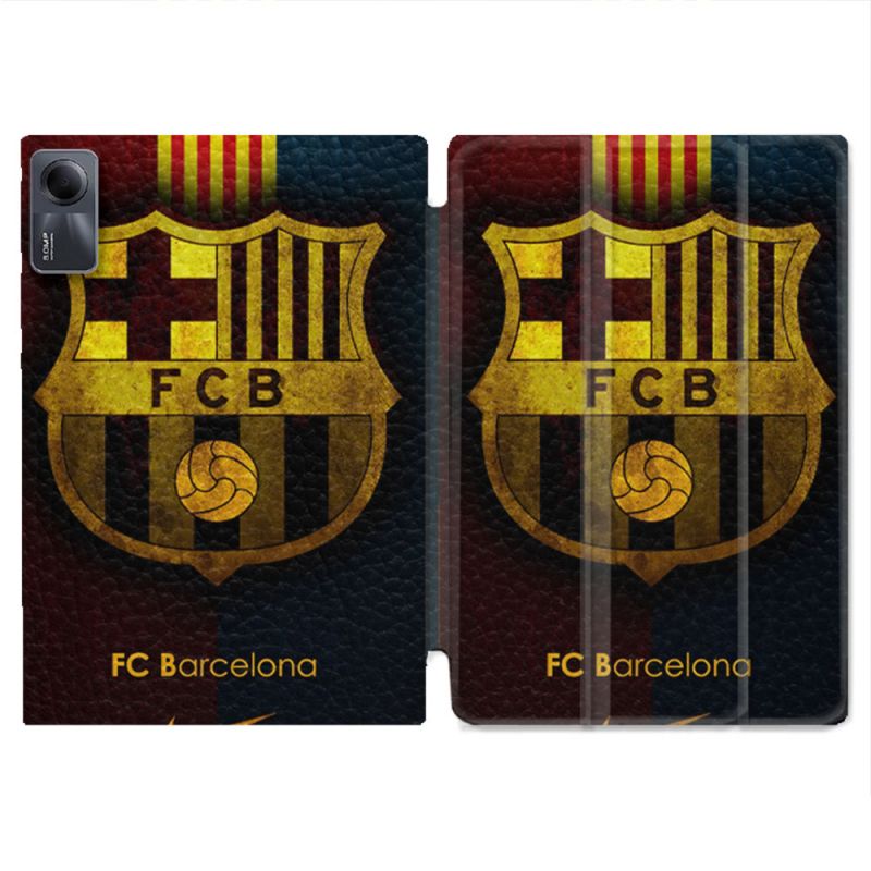 Coque Renforcée Pour Xiaomi Redmi Pad SE 11 Foot FC Barcelone Vintage