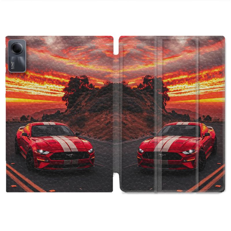 Coque Renforcée Pour Xiaomi Redmi Pad SE 11 Ford Mustang GT500 Rouge