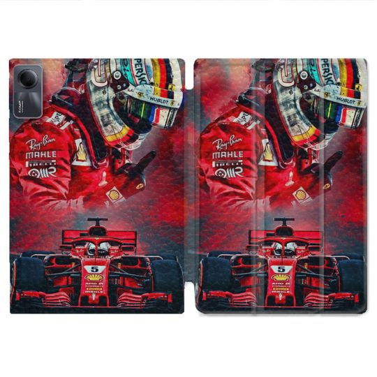 Coque Renforcée Pour Xiaomi Redmi Pad SE 11 Formule 1 F1 Ferrari