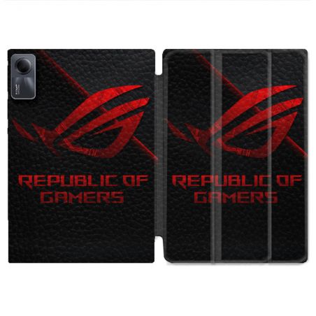 Coque Renforcée Pour Xiaomi Redmi Pad SE 11 ROG Rouge