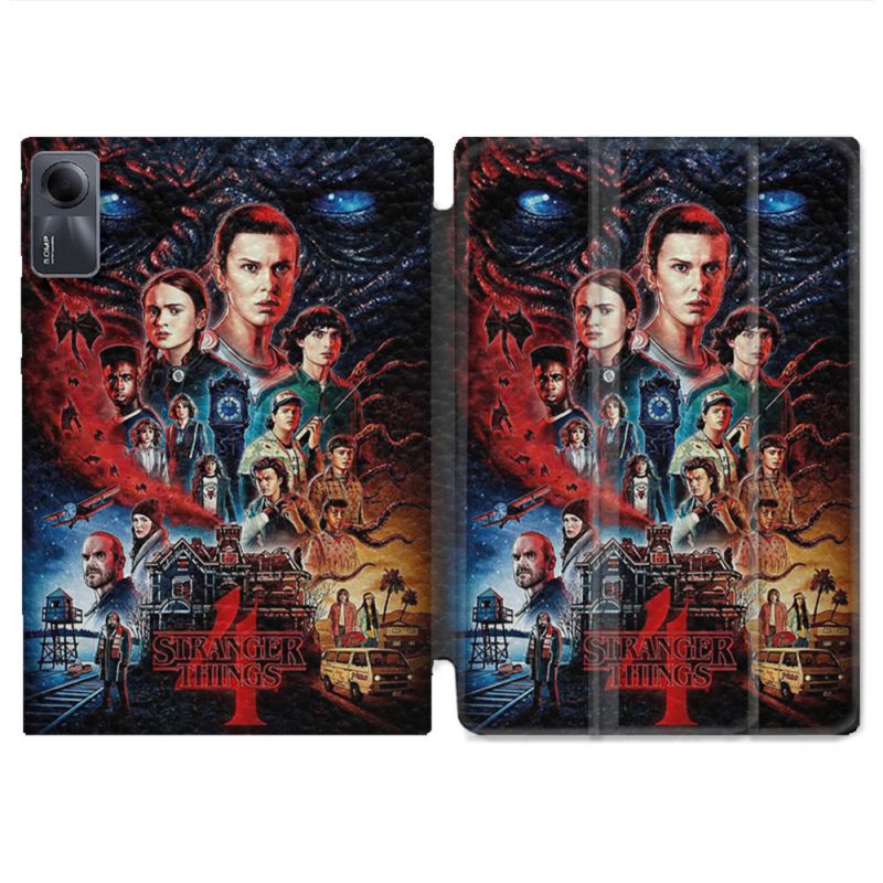 Coque Renforcée Pour Xiaomi Redmi Pad SE 11 Stranger Things Affiche 4