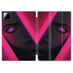 Coque Renforcée Pour Xiaomi Pad 7 / 7 Pro Arcane Jinx Rose