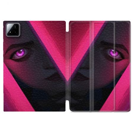 Coque Renforcée Pour Xiaomi Pad 7 / 7 Pro Arcane Jinx Rose