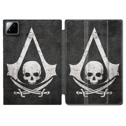 Coque Renforcée Pour Xiaomi Pad 7 / 7 Pro Assassin Creed Tete Mort