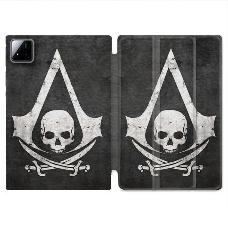 Coque Renforcée Pour Xiaomi Pad 7 / 7 Pro Assassin Creed Tete Mort