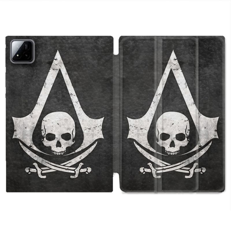 Coque Renforcée Pour Xiaomi Pad 7 / 7 Pro Assassin Creed Tete Mort