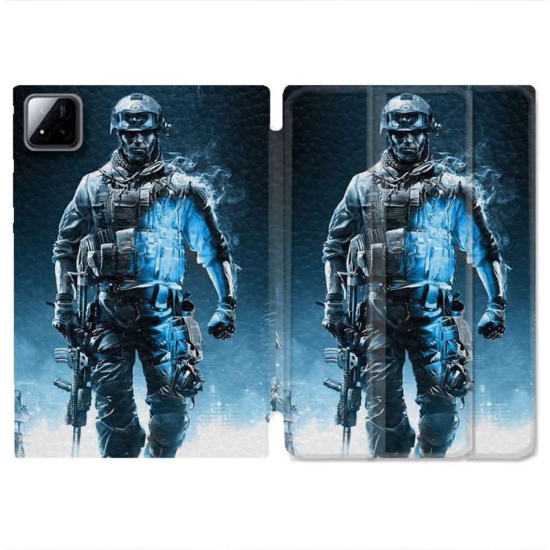 Coque Renforcée Pour Xiaomi Pad 7 / 7 Pro Call Of Duty Guerrier