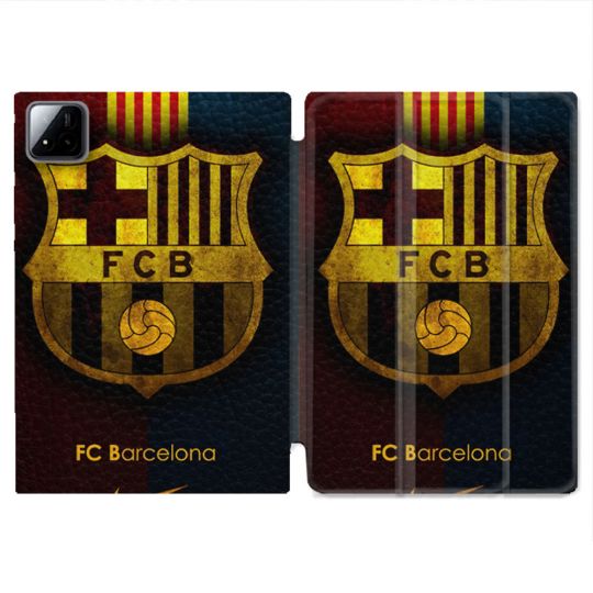 Coque Renforcée Pour Xiaomi Pad 7 / 7 Pro Foot FC Barcelone Vintage