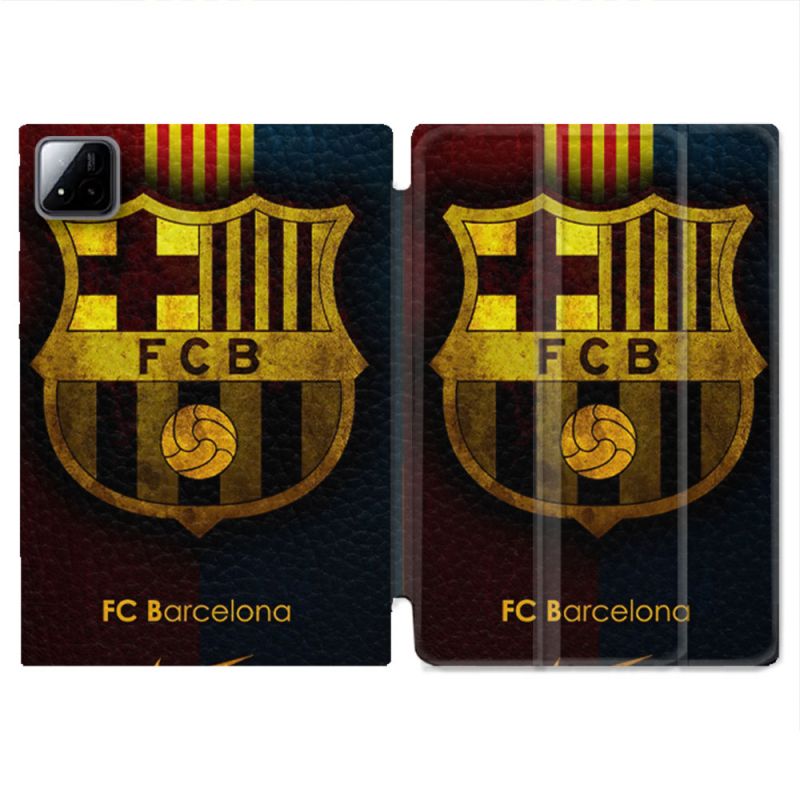 Coque Renforcée Pour Xiaomi Pad 7 / 7 Pro Foot FC Barcelone Vintage