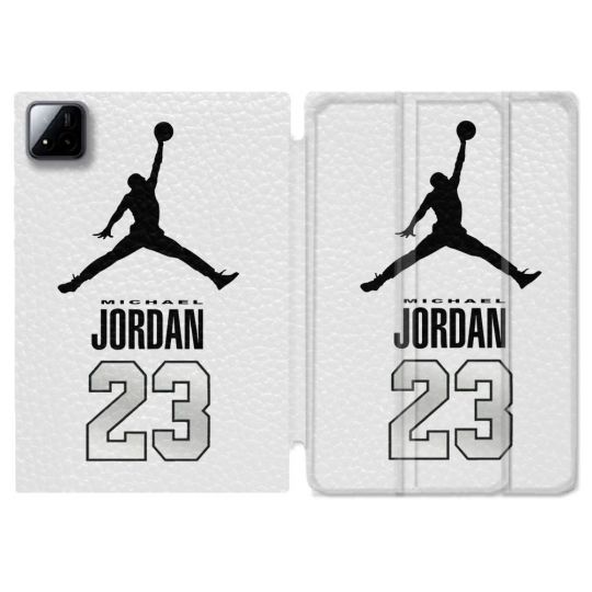 Coque Renforcée Pour Xiaomi Pad 7 / 7 Pro Jordan 23 Blanc