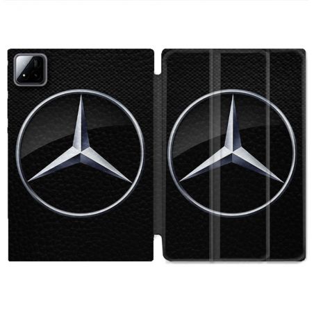 Coque Renforcée Pour Xiaomi Pad 7 / 7 Pro Mercedes Carbone