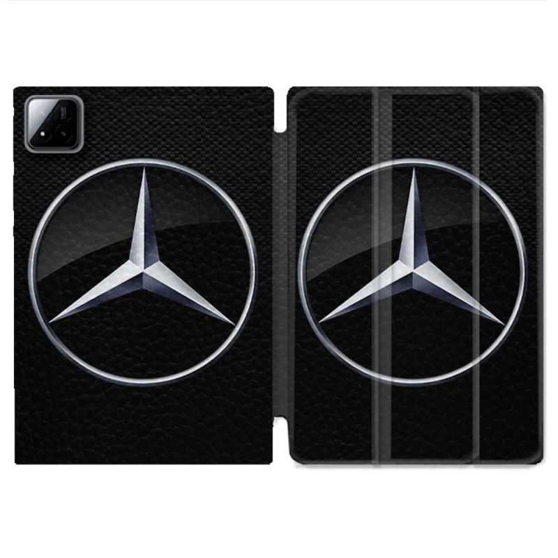 Coque Renforcée Pour Xiaomi Pad 7 / 7 Pro Mercedes Carbone