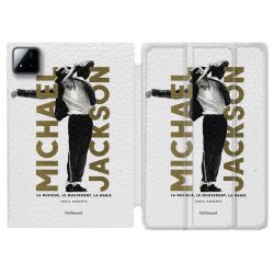 Coque Renforcée Pour Xiaomi Pad 7 / 7 Pro Michael Jackson Blanc