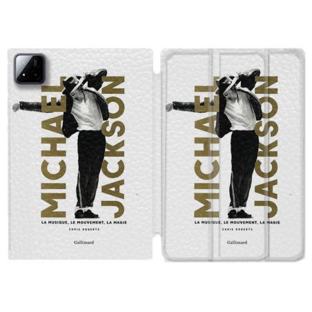 Coque Renforcée Pour Xiaomi Pad 7 / 7 Pro Michael Jackson Blanc