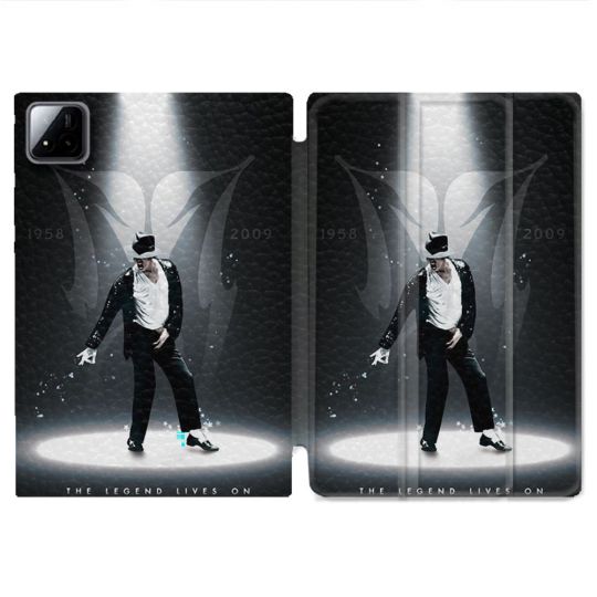 Coque Renforcée Pour Xiaomi Pad 7 / 7 Pro Michael Jackson Noir