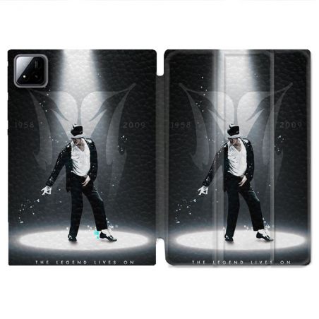 Coque Renforcée Pour Xiaomi Pad 7 / 7 Pro Michael Jackson Noir