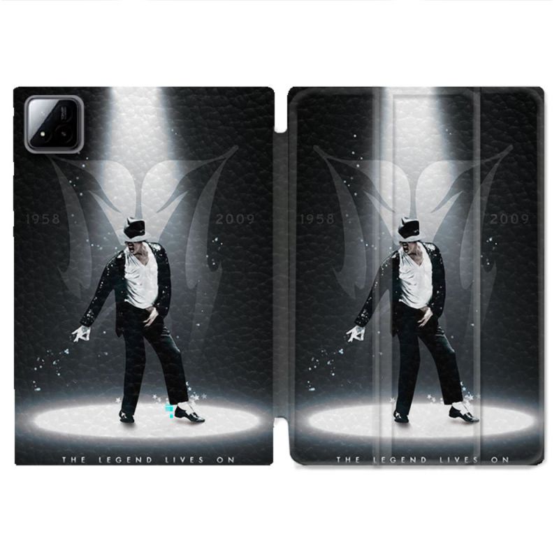 Coque Renforcée Pour Xiaomi Pad 7 / 7 Pro Michael Jackson Noir