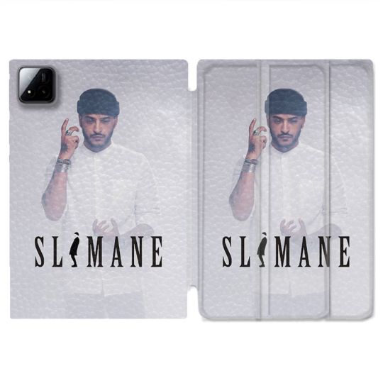 Coque Renforcée Pour Xiaomi Pad 7 / 7 Pro Musique Slimane Blanc
