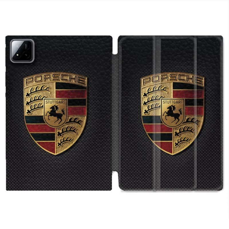 Coque Renforcée Pour Xiaomi Pad 7 / 7 Pro Porsche Carbone