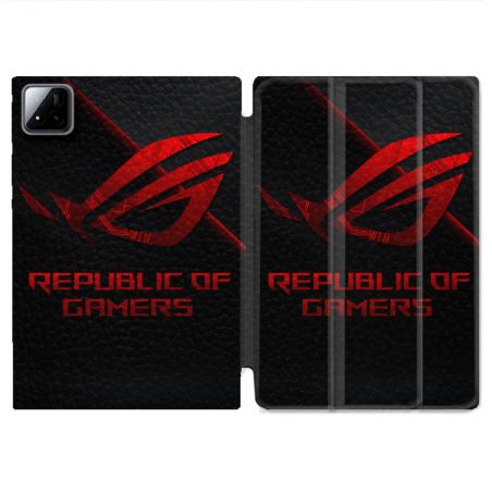 Coque Renforcée Pour Xiaomi Pad 7 / 7 Pro ROG Rouge
