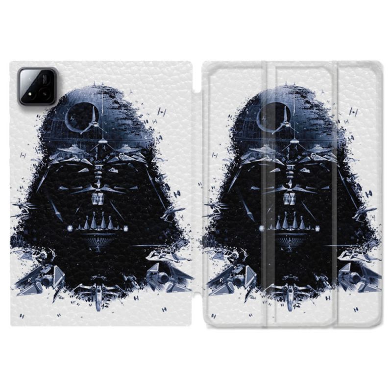 Coque Renforcée Pour Xiaomi Pad 7 / 7 Pro Star Wars - Dark Vador Blanc